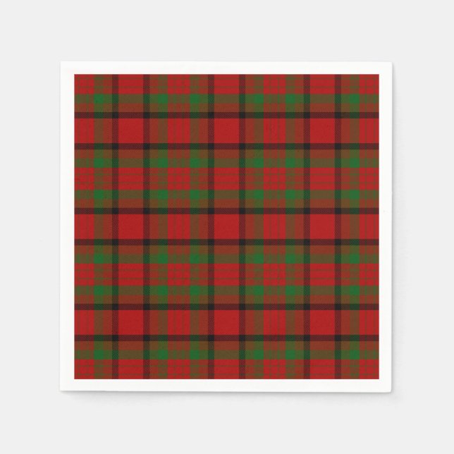 Servilleta De Papel Tipperary Irish Tartan (Anverso)