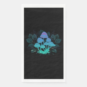 Servilleta De Papel Toadstools en Bushes