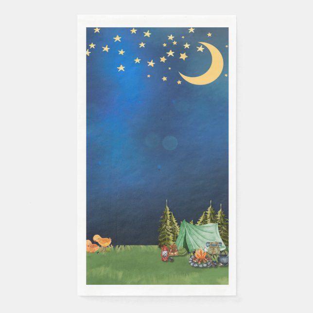 Servilleta De Papel Toalla Baby Shower Guest (Anverso)