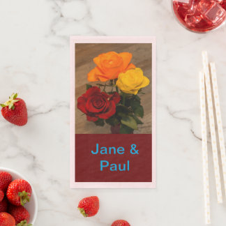 Servilleta De Papel Toalla boda Napkin Guest