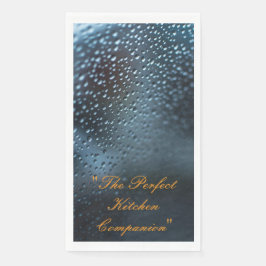 Servilleta De Papel Toalla de cocina con lluvia