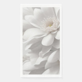 Servilleta De Papel Toalla de cocina de flor blanca