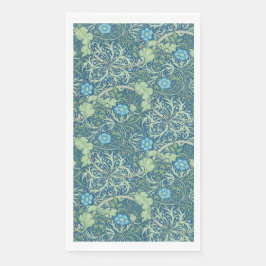 SERVILLETA DE PAPEL TOALLA DE HUÉSPEDES : WILLIAM MORRIS : ALGAS