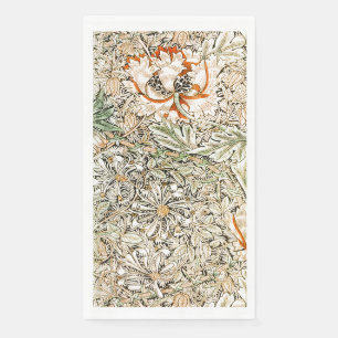 SERVILLETA DE PAPEL TOALLA DE HUÉSPEDES : WILLIAM MORRIS : HONEYSUCKLE