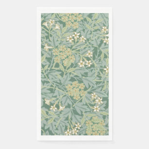 SERVILLETA DE PAPEL TOALLA DE HUÉSPEDES: WILLIAM MORRIS : JASMINE : 1
