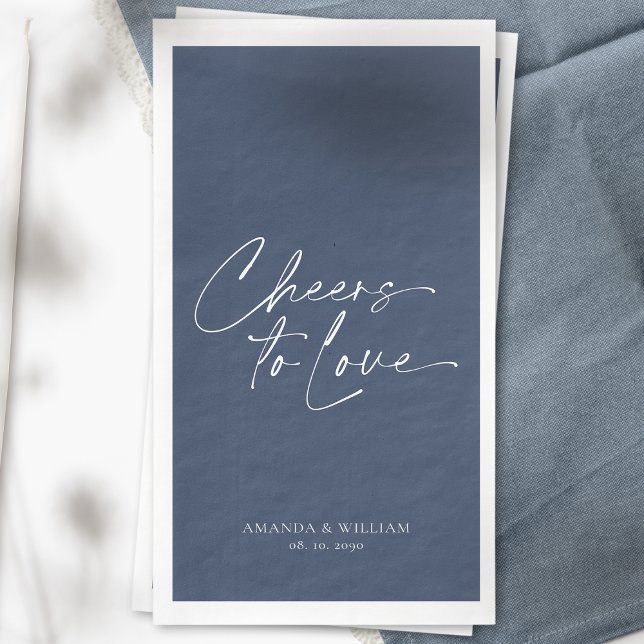 Servilleta De Papel Toalla de invitado de papel elegante personalizada (Subido por el creador)