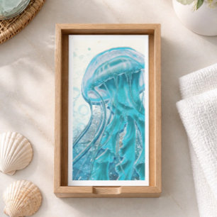 Servilleta De Papel Toalla de invitado de papel Jellyfish Captivatin