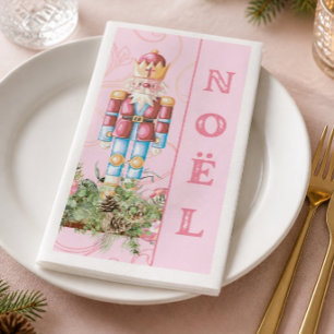 Servilleta De Papel Toalla de invitado de papel Noel Cascanueces de Na