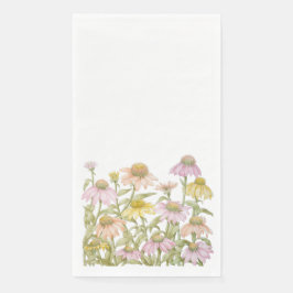 Servilleta De Papel Toalla de papel de arte botánico acuarela