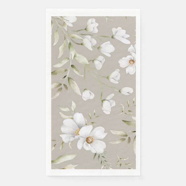 Servilleta De Papel Toalla Dogwood Delight Guest Paper (Anverso)