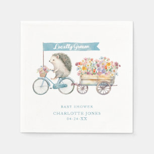 Servilleta De Papel Toallas Baby Shower de cultivo local - Bicicleta a