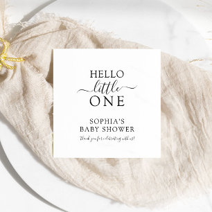 Servilleta De Papel Toallas Baby Shower Minimalistas modernas