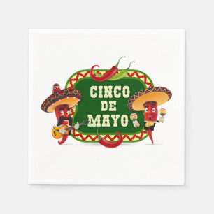 Servilleta De Papel Toallas Cinco De Mayo