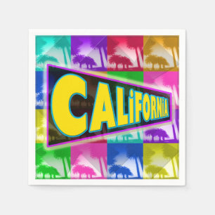 Servilleta De Papel Toallas "Coloriendo California 2"