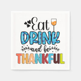 Servilleta De Papel Toallas de Acción de Gracias