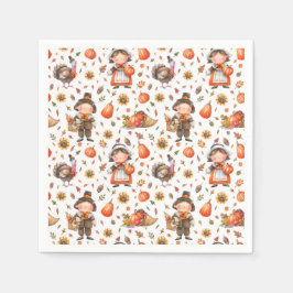 Servilleta De Papel Toallas de Acción de Gracias