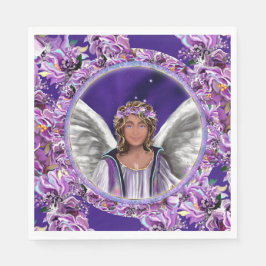 Servilleta De Papel Toallas de alma morada