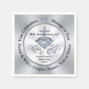 Servilleta De Papel Toallas de Aniversario de la Iglesia, Apreciación 