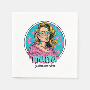 Servilleta De Papel Toallas de arte pop retro mamá personalizadas (8)