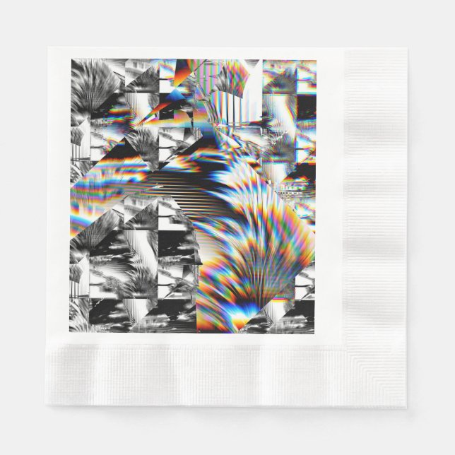 Servilleta De Papel Toallas de asalto arco iris (Anverso)