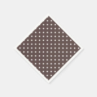 Toallas de baño de Polka chocolate