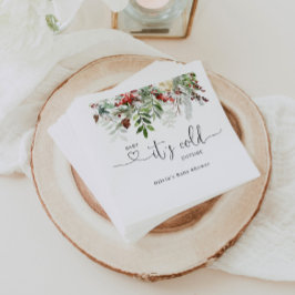 Servilleta De Papel Toallas de baño para bebés evergreen en invierno