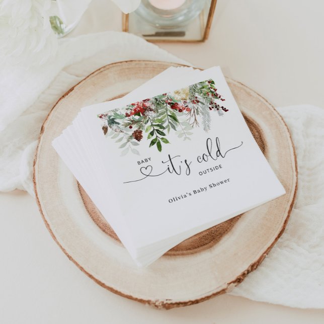 Servilleta De Papel Toallas de baño para bebés evergreen en invierno (Subido por el creador)