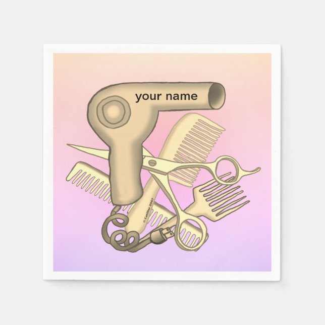 Servilleta De Papel Toallas de belleza (Anverso)