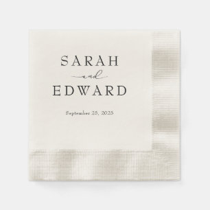 Servilleta De Papel Toallas de boda personalizadas