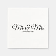 Toallas de boda personalizadas con fechas