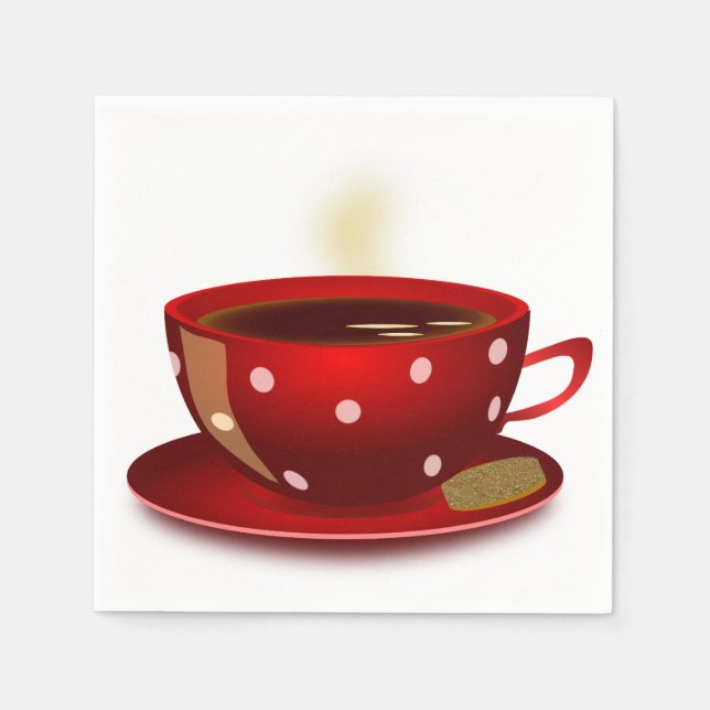 Servilleta De Papel Toallas de café (Anverso)