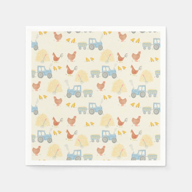 Servilleta De Papel Toallas de campo (Anverso)