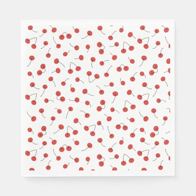 Servilleta De Papel Toallas de cereza (Anverso)