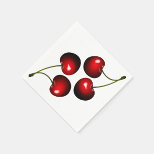 Servilleta De Papel Toallas de cerezas dulces