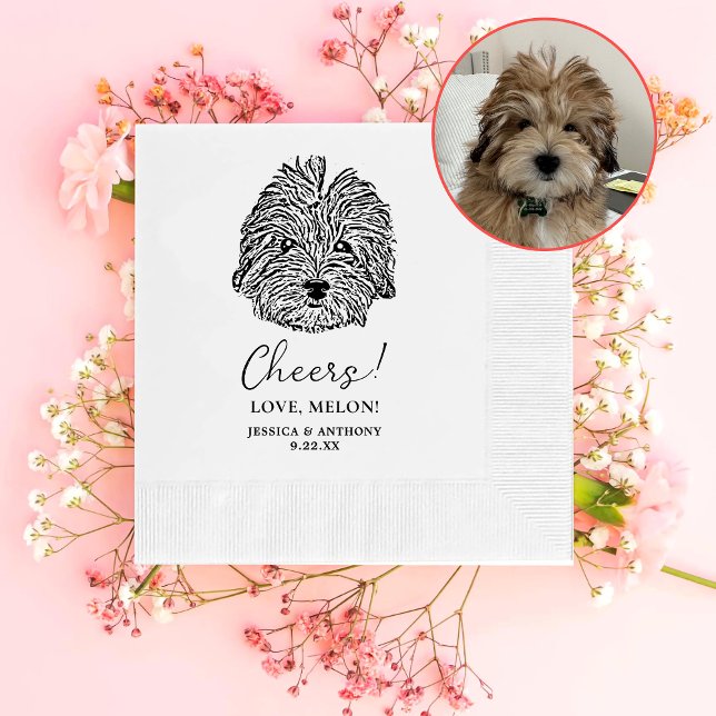 Servilleta De Papel Toallas de Cheque personalizadas para perros de La (Subido por el creador)