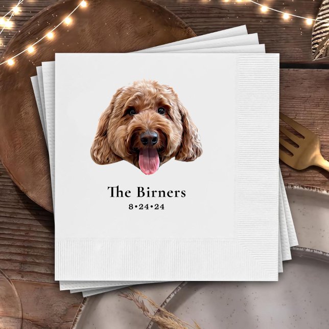Servilleta De Papel Toallas de Cheque Personalizadas para Perros perso (Subido por el creador)