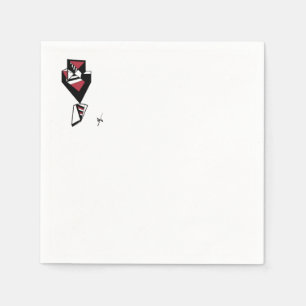 Servilleta De Papel Toallas de coctel "Bow Tie Affair"