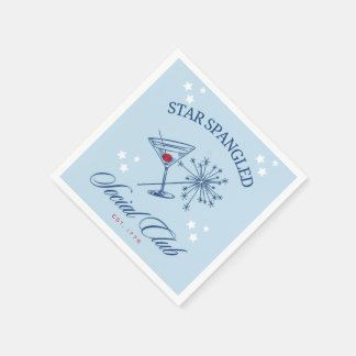 Servilleta De Papel Toallas de cóctel del 4 de julio