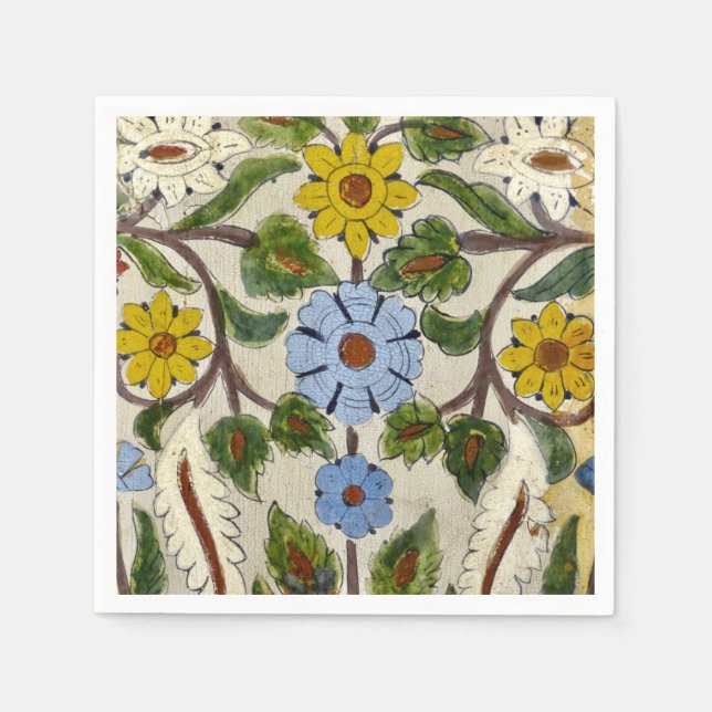 Servilleta De Papel Toallas de cóctel Mosaico de Marruecos (Anverso)