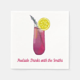 Servilleta De Papel Toallas de cóctel personalizadas