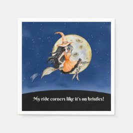 Servilleta De Papel Toallas de cóctel, sudadera travesía de brujas