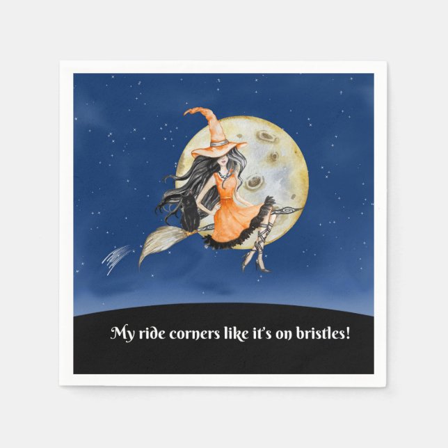 Servilleta De Papel Toallas de cóctel, sudadera travesía de brujas (Anverso)