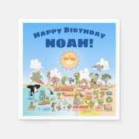 Toallas de cumpleaños de Personalizado SoCal