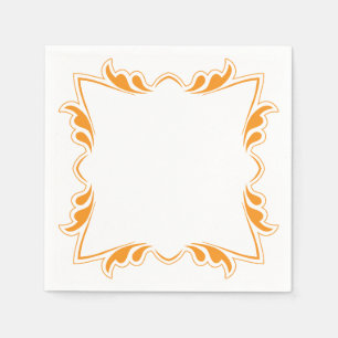 Servilleta De Papel Toallas de diseño de marco elegante