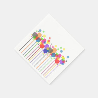 Servilleta De Papel Toallas de diseño de vidrio de cóctel