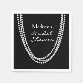 Servilleta De Papel Toallas de ducha Pearl Bridal de 1920
