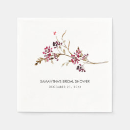 Servilleta De Papel Toallas de ducha rusas para novias personalizadas