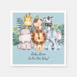 Servilleta De Papel Toallas de ducha SAFARI BABY