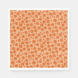 Servilleta De Papel Toallas de fiesta de calabaza