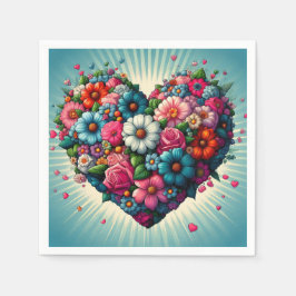 Servilleta De Papel ¡Toallas de flores!